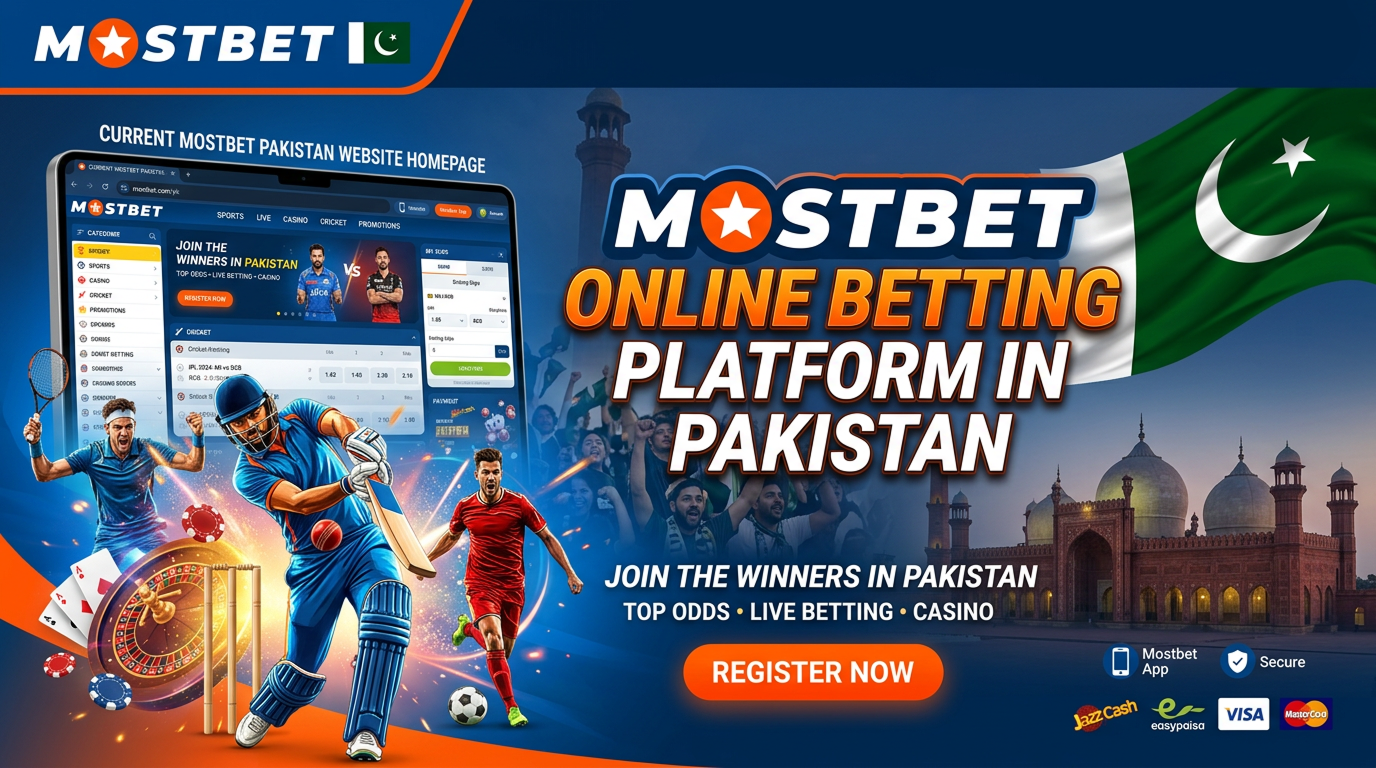 Mostbet Online Betting in Pakistan